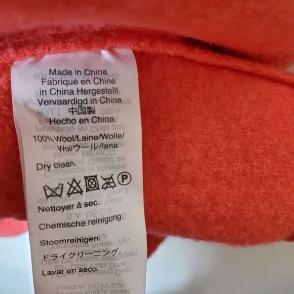 J Crew Daphne Topcoat Boiled Wool winter coat button front Size 2P - Picture 6 of 14